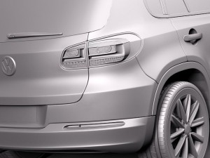 Volkswagen Tiguan 2012 3Dモデル