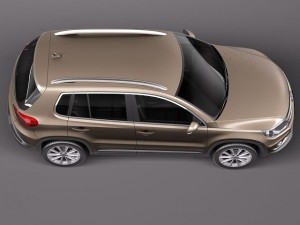 Volkswagen Tiguan 2012 3Dモデル
