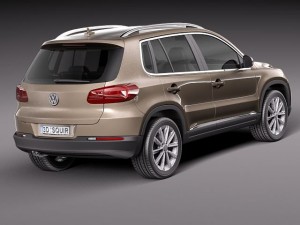 Volkswagen Tiguan 2012 3Dモデル