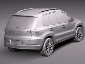 Volkswagen Tiguan 2012 3Dモデル