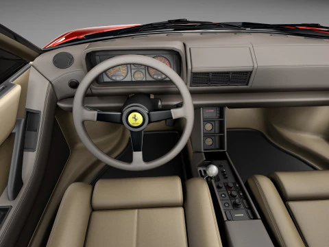 Ferrari Testarossa 512 TR 1991-1996 3D Model