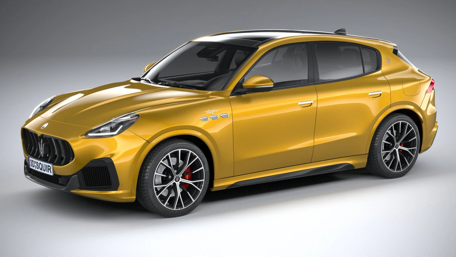 Maserati Grecale 2023 3D Model .c4d .max .obj .3ds .fbx .stl .blend 