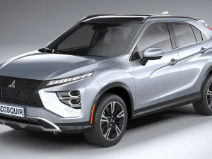 Mitsubishi Eclipse Cross 2022 3D Model