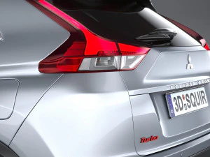 Mitsubishi Eclipse Cross 2022 3D Model