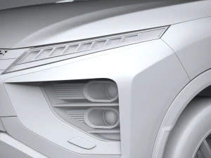 Mitsubishi Eclipse Cross 2022 3D Model