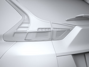 Mitsubishi Eclipse Cross 2022 Modello 3D