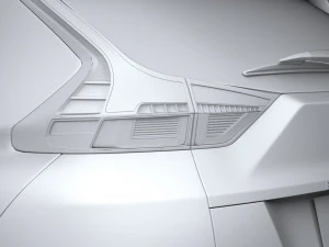 Mitsubishi Eclipse Cross 2022 3D Model