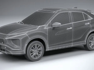 Mitsubishi Eclipse Cross 2022 3D Model