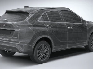 Mitsubishi Eclipse Cross 2022 3D Model