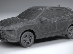 Mitsubishi Eclipse Cross 2022 3D Model