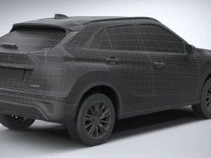 Mitsubishi Eclipse Cross 2022 3D Model