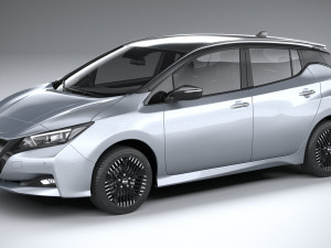 Nissan Leaf 2022 3D Models
