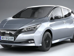 Nissan Leaf 2022 3D Model