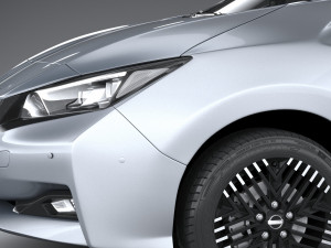 Nissan Leaf 2022 3D Model