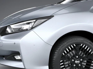 Nissan Leaf 2022 3D Model