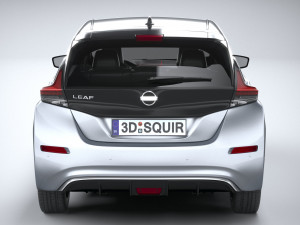 Nissan Leaf 2022 3D Model