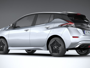 Nissan Leaf 2022 3D Model