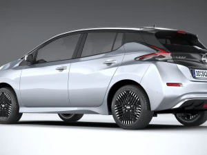 Nissan Leaf 2022 3D Model