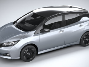 Nissan Leaf 2022 3D Model