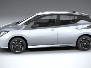 Nissan Leaf 2022 3D Model
