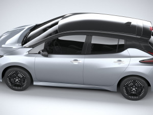 Nissan Leaf 2022 3D Model