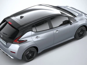 Nissan Leaf 2022 3D Model