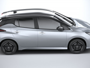 Nissan Leaf 2022 3D Model