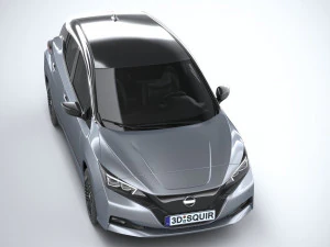 Nissan Leaf 2022 3D Model