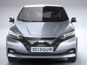 Nissan Leaf 2022 3D Model