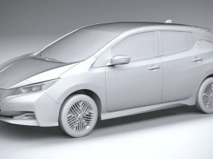 Nissan Leaf 2022 3D Model