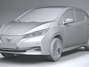 Nissan Leaf 2022 3D Model