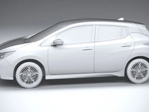 Nissan Leaf 2022 3D Model