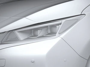 Nissan Leaf 2022 3D Model
