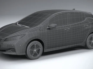Nissan Leaf 2022 3D Model