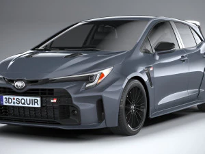 Toyota Corolla GR 2023 3D Model