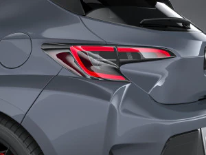 Toyota Corolla GR 2023 3D Model