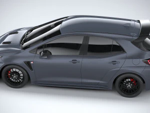 Toyota Corolla GR 2023 3D Model