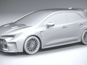 Toyota Corolla GR 2023 3D Model