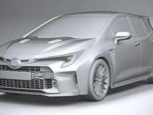 Toyota Corolla GR 2023 3D Model