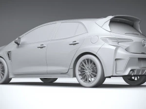 Toyota Corolla GR 2023 3D Model