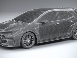 Toyota Corolla GR 2023 3D Model