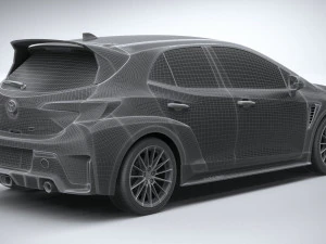 Toyota Corolla GR 2023 3D Model