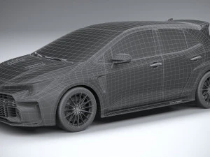 Toyota Corolla GR 2023 3D Model