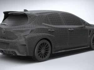Toyota Corolla GR 2023 3D Model