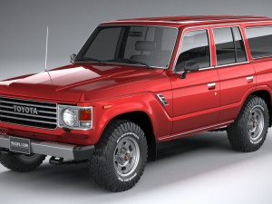 Toyota Land Cruiser J60 1980 Modelo 3D