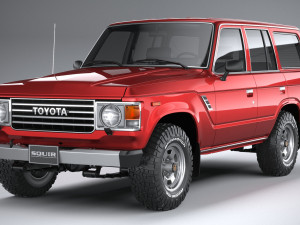Toyota Land Cruiser J60 1980 Modelo 3D
