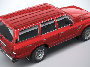 Toyota Land Cruiser J60 1980 Modelo 3D
