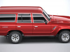 Toyota Land Cruiser J60 1980 Modelo 3D