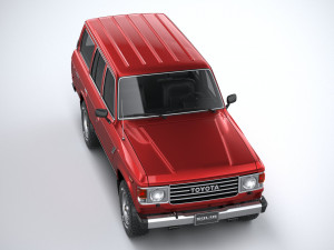 Toyota Land Cruiser J60 1980 Modelo 3D