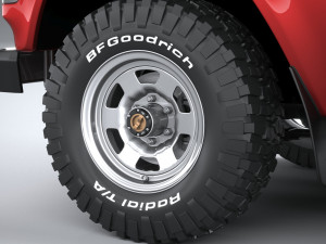 Toyota Land Cruiser J60 1980 Modelo 3D